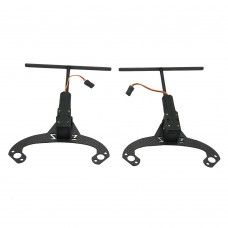 1 Set Z3 DJI Phantom Electronic Retractable Landing Gear Skid FPV Carbon Fiber Landing Skid