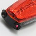 LED Bicycle Tail Light with Laser Light Lane (Battery not included)