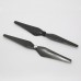 2Pairs/Pack 9443 DJI Phantom 2 Version Carbon Fiber Self-locking Upgraded CW CCW Prop Black