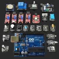 Arduino Kits Sensor Combo 24 Types Starter Level Sensors Including ARDUINO Super Excellent Develop Board