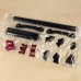 FPV Carbon Fiber Tall Landing Skid Gear Kit for DJI Phantom 1 & FC40 & 2 Vision