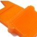3D Printer PLA Model Fixed Bracket Holder Orange for Raspberry Pi Camera Use