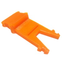 3D Printer PLA Model Fixed Bracket Holder Orange for Raspberry Pi Camera Use