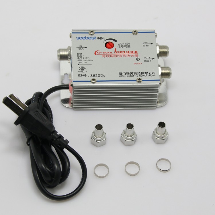 SB8620D6 2 way CATV Signal Amplifer Sat Cable TV Signal Amplifier