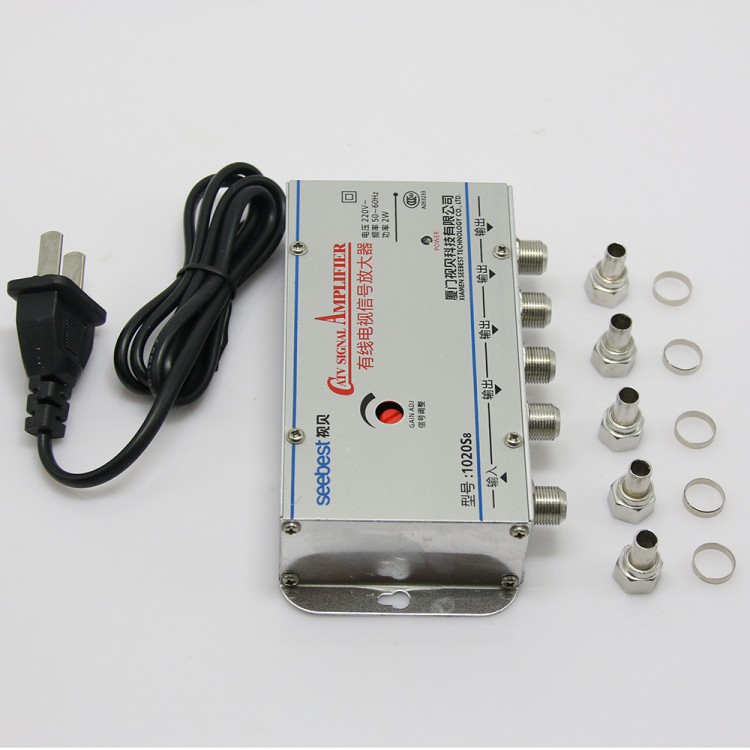 SB1020S8 4way CATV Signal Amplifer Sat Cable TV Signal Amplifier