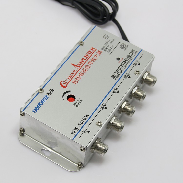 SB1020S8 4way CATV Signal Amplifer Sat Cable TV Signal Amplifier