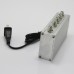 SB-1020S8 4way CATV Signal Amplifer Sat Cable TV Signal Amplifier Splitter Booster CATV 20DB