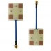 5.8g 14dbi Pad Antenna Fixed Wing Multicopter Telemetry Array Antenna High Gain (Hole Connector)