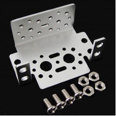 Silver Aluminum Multi-Purpose Servo Bracket Robot Gimbal Bracket