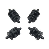 Drum-shaped High Effeciency Anti-vibration Rubber Ball Damper Ball for Camera Gimbal FPV Black 4pcs/lot