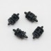 Drum-shaped High Effeciency Anti-vibration Rubber Ball Damper Ball for Camera Gimbal FPV Black 4pcs/lot