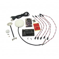 APM 2.5.2 ArduPilot Mega Multicopter Flight Control Board with uBlox 6M GPS + Case & Bracket