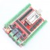 3 Axis 400KHZ Three Axis Stepper Motor Driver Breakout Board USB MACH3 USBCNC Interface Board for CNC Engraving Machine