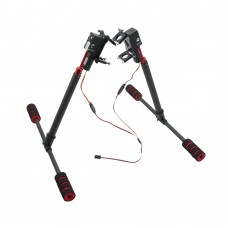 Carbon Fiber FPV Landing Gear Retractable Landing Gear Electronic Skid for Mulit rotor FPV