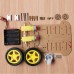 2WD V50 Smart Car Chassis Kit Tracking Encoder Disc Remote Controller Obstacles Avoidance for Competition