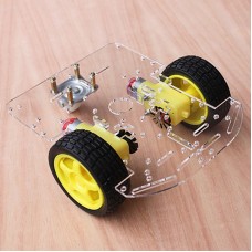 2WD V54 Smart Car Chassis Kit Tracking Velocity Measurement Encoder Disc Remote Controller Obstacles Avoidance for Competition