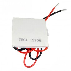 12V 6A 72W TEC1-12706 Thermoelectric Cooler Cooling Peltier Plate Module 40x40mm