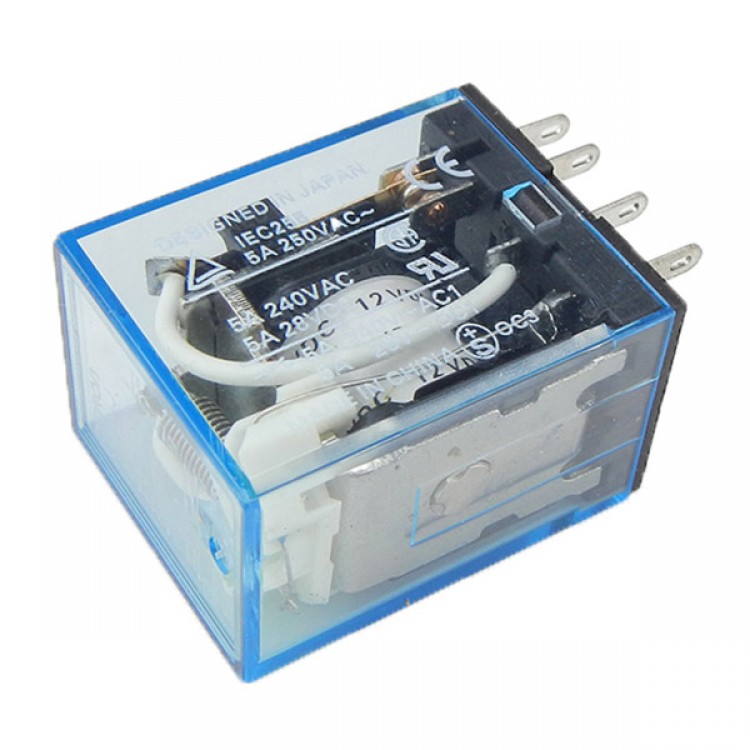 Relay Omron LY2NJ 12V DC 10A MY2N-J 12VDC(8 Pins) - Free Shipping