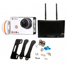 Walkera FPV iLook+ Camera with Boscam RX LCD5802 Monitor & Carbon Fiber Mount