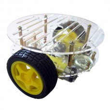 RT-4 Smart Car Chassis Robot Tracking Obstacle Avoidance Code Disc Strong Magnetic Motor (RT-4 Smart Car+Dual Speed Detecting Code Disc)