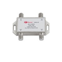 GS02-03 SATV Amplifier Splitter F 3 Way All Ports Power Pass 12dB 950-2150MHz 75ohm TV