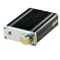 SMSL SA-50 50Wx2 TDA7492 T-AMP Hi-fi Digital Power Amplifier + Power Adapter - Silver