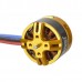 BE1806-21 1400KV Multi-Rotor Brushless Motor Yellow 2-4S Lipo 5.4A Max Continuous Current