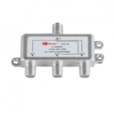 GS01-03 1 In 3 Out 3 Way Splitter All Ports Power Pass 5-2400MHz Frequency Range