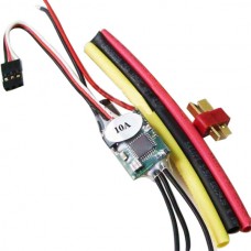 XXD ESC 10A  + Three Banana Connector  + One Male Plug + Three Heat Shrinking Tube