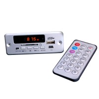 Digital Readout Nondestructive WAV Audio Decoder Board MP3 Decoder Player FM Radio 6-12V Power Supply