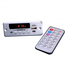 Digital Readout Nondestructive WAV Audio Decoder Board MP3 Decoder Player FM Radio 6-12V Power Supply