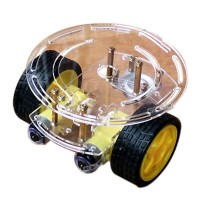 TINY5 13cm Smart Car Base Fundation Kit Remote Control Competition Car