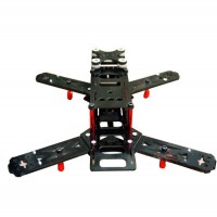 QAV250 Quadcopter Carbon Fiber Frame Kit + 4mm Glass Fiber Arm 250mm Wheelbase