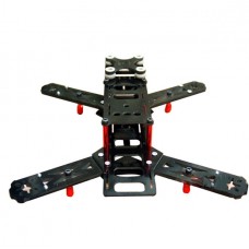 QAV250 Quadcopter Carbon Fiber Frame Kit + 4mm Glass Fiber Arm 250mm Wheelbase