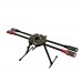 HML F650 Hummingbird Quick Install Folding Portable Quadcopter Carbon Fiber Plate without Welding Dots