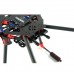 TF690 FY680 Double C Buckle Hexa Frame Kit for FPV Photography with Electric Landing Gear Black/Red