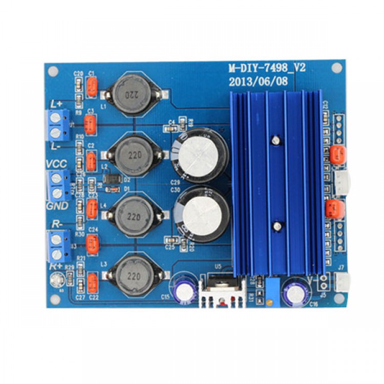 TDA7498 2.1 Class D Digital Amp Amplifier Board 200W+100W+100W