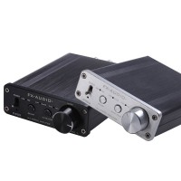 D302 Digital Amplifier 30W+30W 192k Coaxial Optical Fiber USB Sound Card Surpass TA2024 TA2021 Black (Power Supply Included)