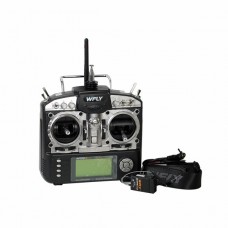 WFLY WFT08X 8 Channel 2.4G Remote Controller Transmitter (RC + 9 Channel Receiver)