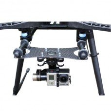 DJI H3-3D Three Axis Gopro Gimbal to S800 Universal Hook Rod 3K Carbon Fiber Instal Board Kit