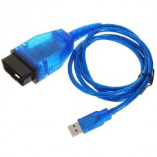KKL VAG-COM 409.1 OBD 2 II USB Diagnostic Cable Auto Scan Scanner Tool Interface Blue