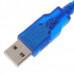 KKL VAG-COM 409.1 OBD 2 II USB Diagnostic Cable Auto Scan Scanner Tool Interface Blue