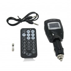 Car MP3 WMA Wireless FM DC9-24V Remote Control w/ LCD Display