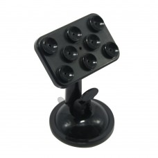 360 Degree Rotation Mobilephone Multifunction Placing Plate Car phone holder Bracket for iPhone/iPad Black