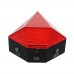 Red Cycling Bike Bicycle Diamond 8 LED Tail Light Rear 2 Laser Lamp Waterproof