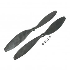 1147 11X4.7 Carbon Fiber Propeller Prop CW/CCW for QuadCoptor 1 Pairs