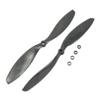 9047 9.0X4.7 Carbon Fiber Propeller Prop CW/CCW for QuadCoptor (1-Pair) 