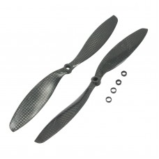 9047 9.0X4.7 Carbon Fiber Propeller Prop CW/CCW for QuadCoptor (1-Pair) 