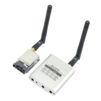 5.8G 200mw Video AV Audio Video Transmitter + RC5808 Receiver Sender FPV 2.0Km Range