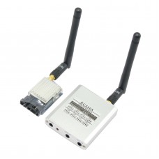 5.8G 200mw Video AV Audio Video Transmitter + RC5808 Receiver Sender FPV 2.0Km Range